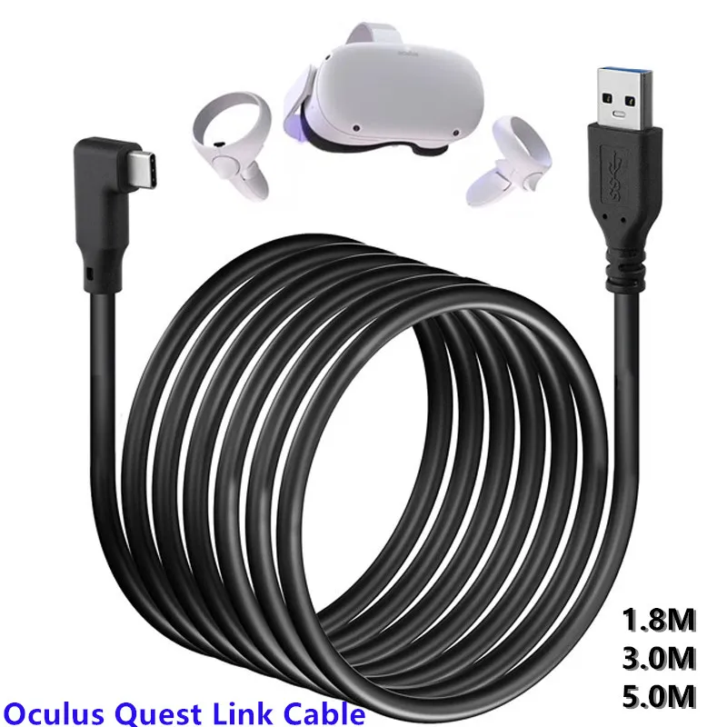 Pc Gaming Vr - Кабель USB C 90 градусов, 5