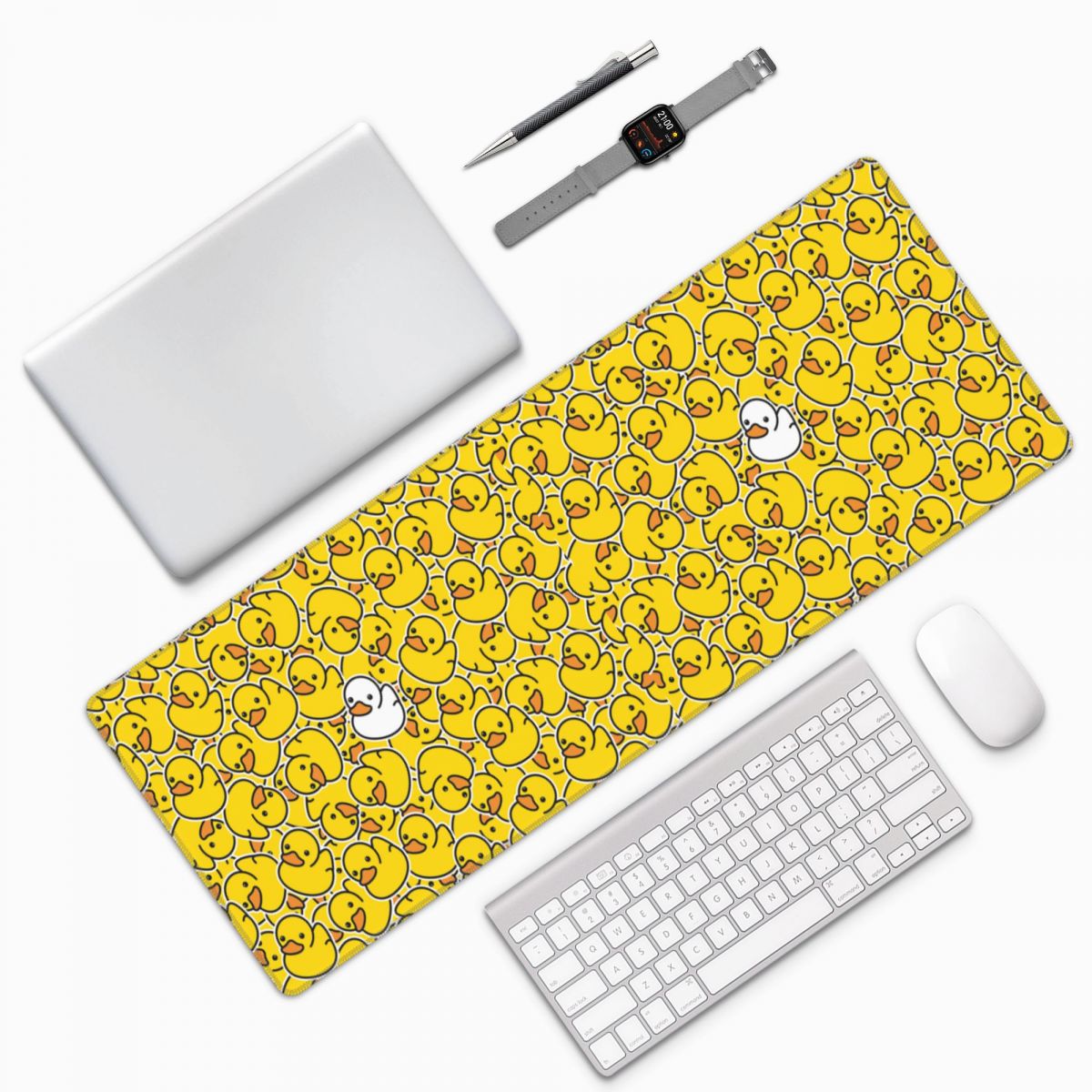 Pc Gaming Yellow - Большой коврик для мыши с рисунком