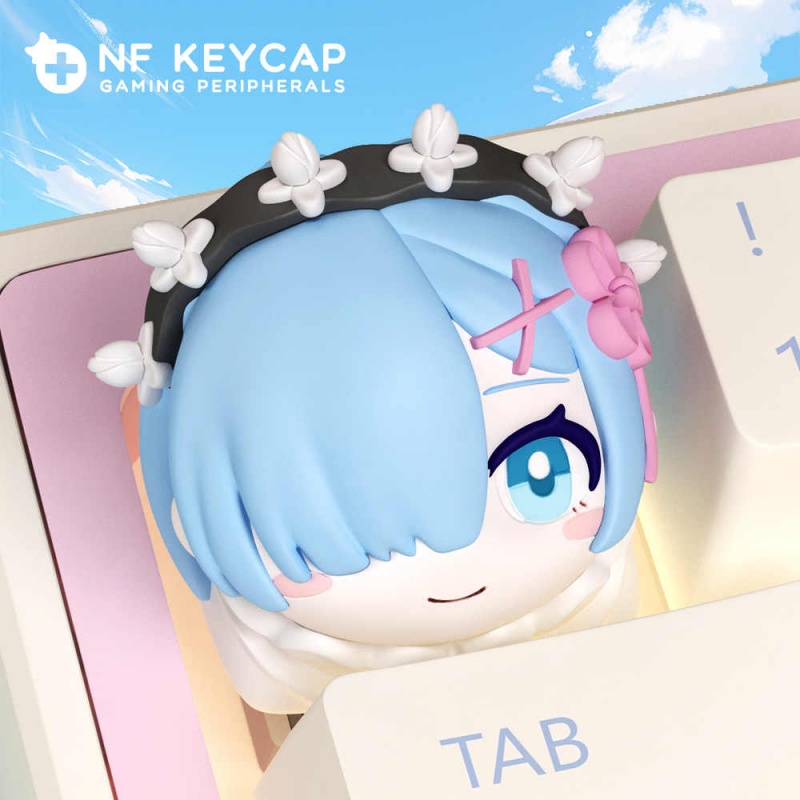 Custom Keycaps - Rem аниме индивидуальность творческое искусство пользовательский