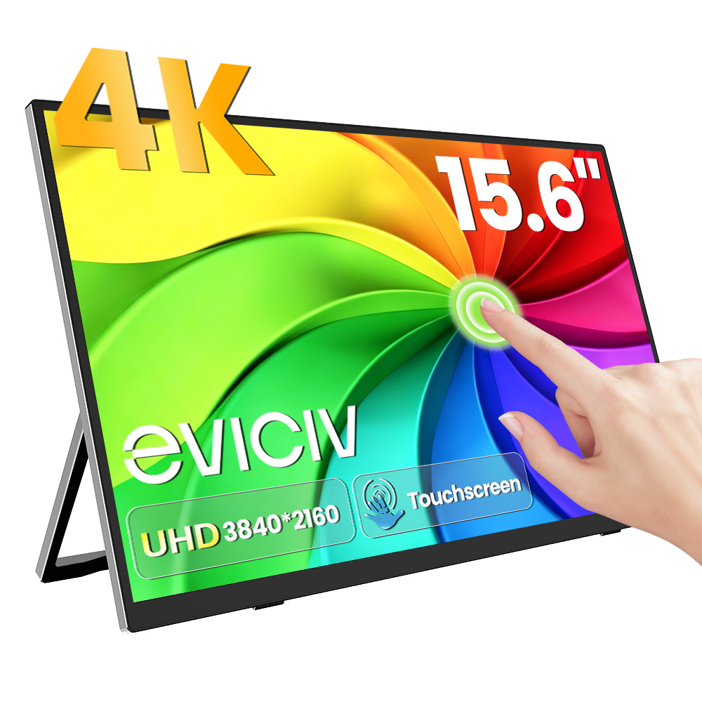 Pc Gaming Video - Портативный монитор EVICIV 4K с 10-точечным