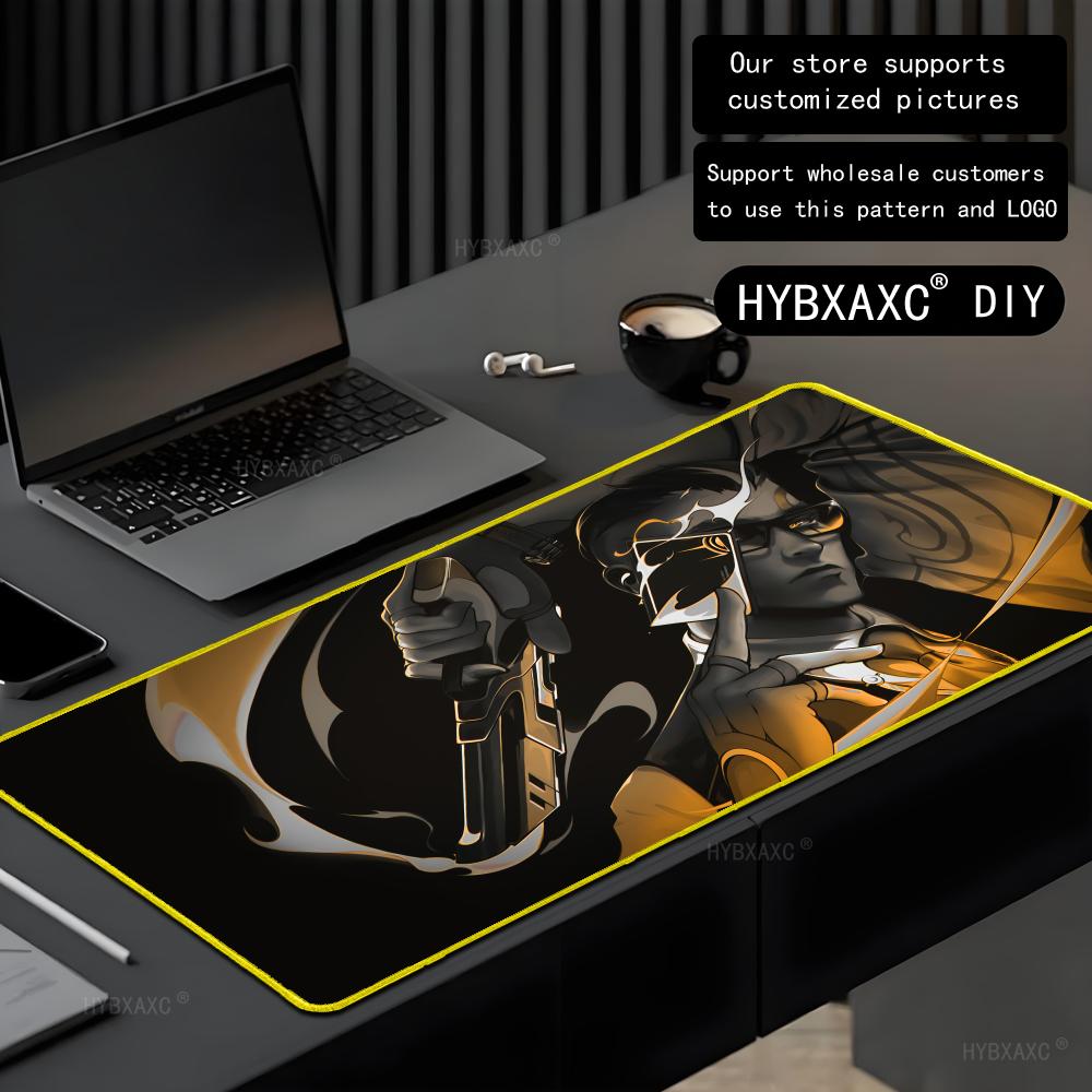 Pc Gaming Yellow - Большой коврик для мыши VALORANT Chamber,