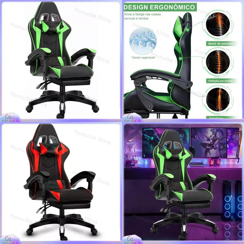 Pc Gaming Usa - Эргономичное геймерское кресло с высокой спинкой