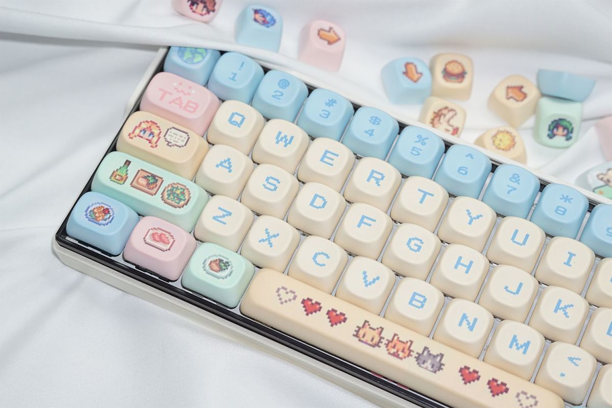 Колпачки для клавиш Stardew Va – обзор и цена Custom Keycaps