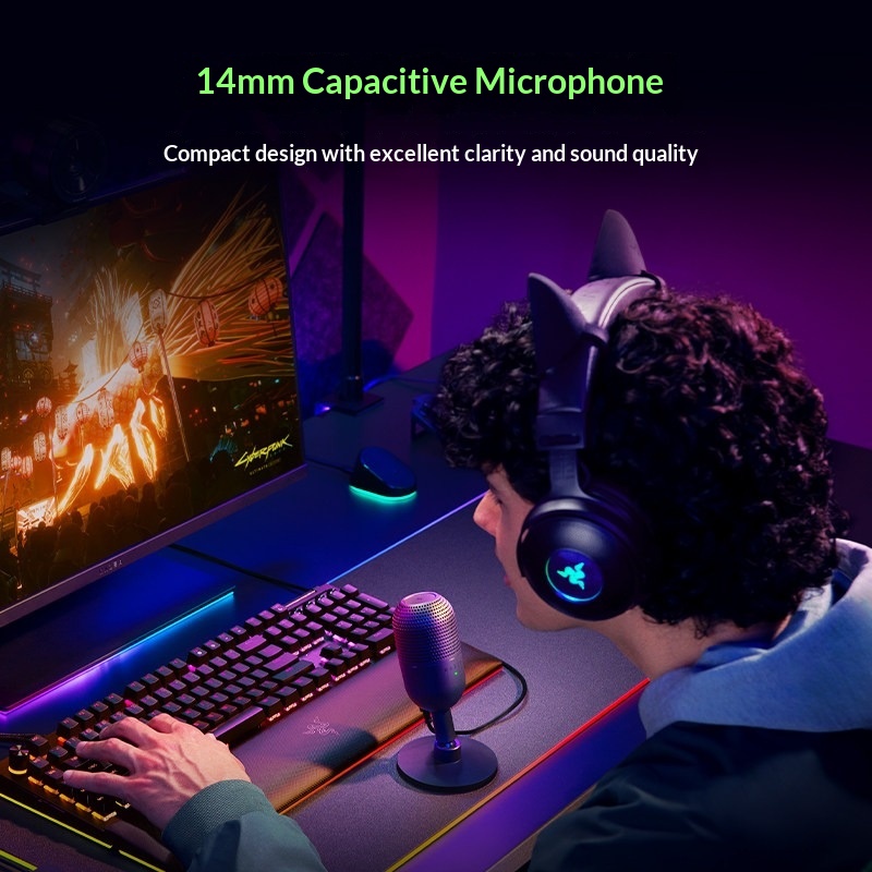 Микрофон Razer Seiren V3 Mini  – обзор и цена Pc Gaming Video