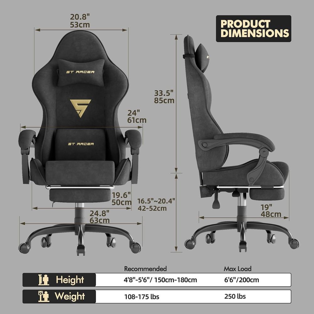 Эргономичное игровое кресло из – обзор и цена Pc Gaming Usa