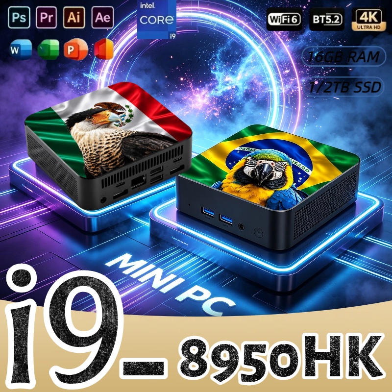 Мини-ПК Core i9-8950HK, 16 ГБ  – обзор и цена Pc Gaming Intel Core I9
