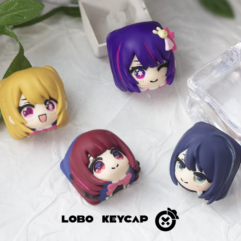 Кейкап Lobo Art Resin Oshi No  – обзор и цена Custom Keycaps