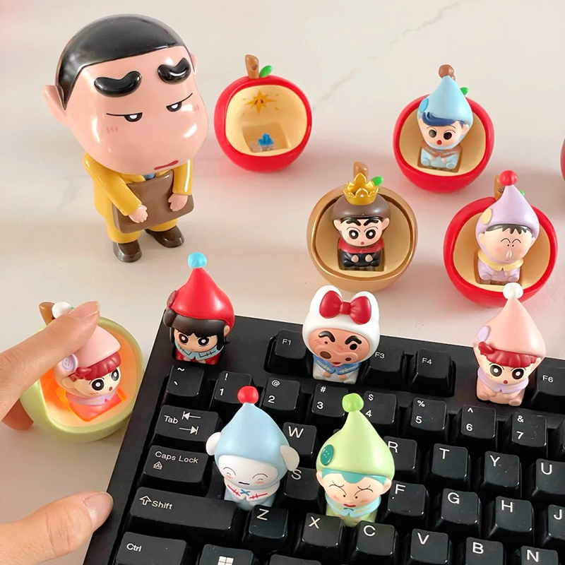 Кавайный Крейон Шинчан: Набор  – обзор и цена Custom Keycaps