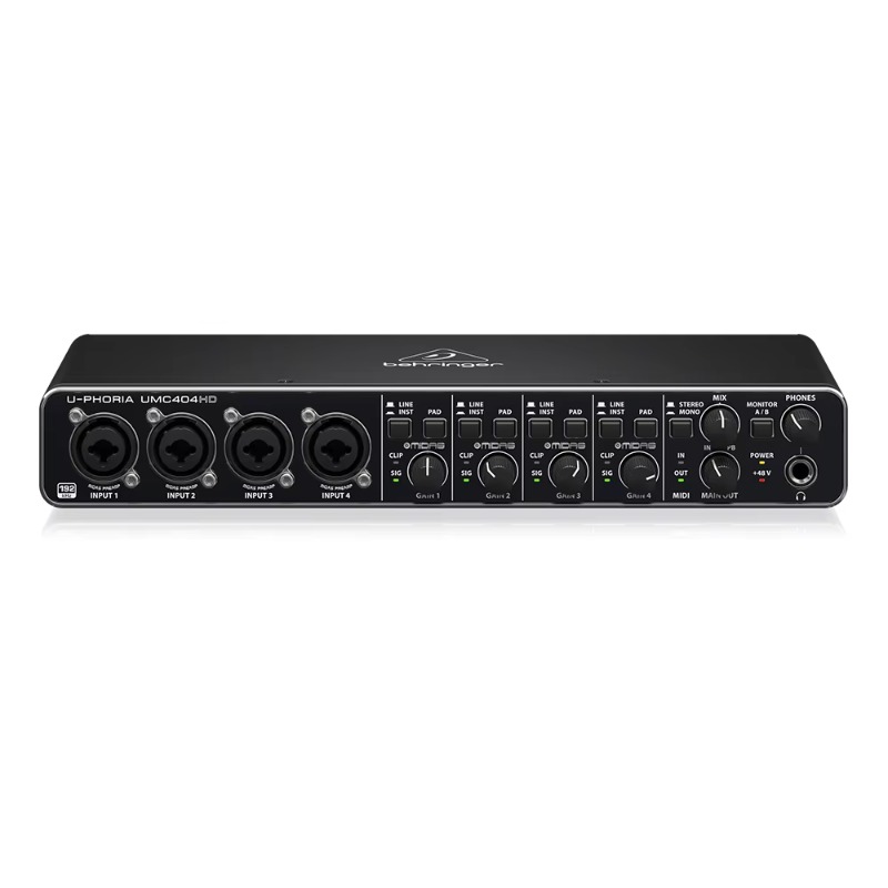 Звуковая карта Behringer UMC40 – обзор и цена Sound Card Usb