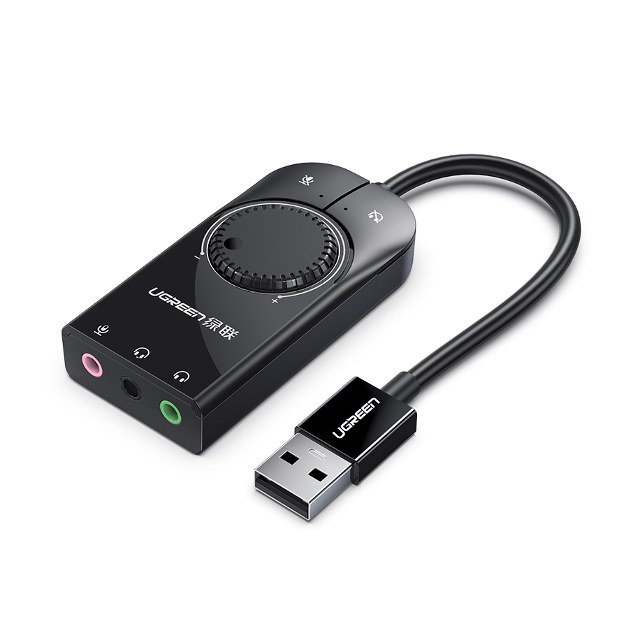Звуковая карта UGREEN USB Внеш – обзор и цена Sound Card Usb