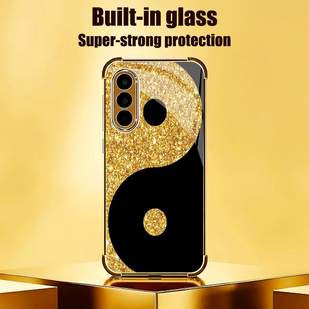 Роскошный чехол для телефона с – обзор и цена Pc Case Tempered Glass
