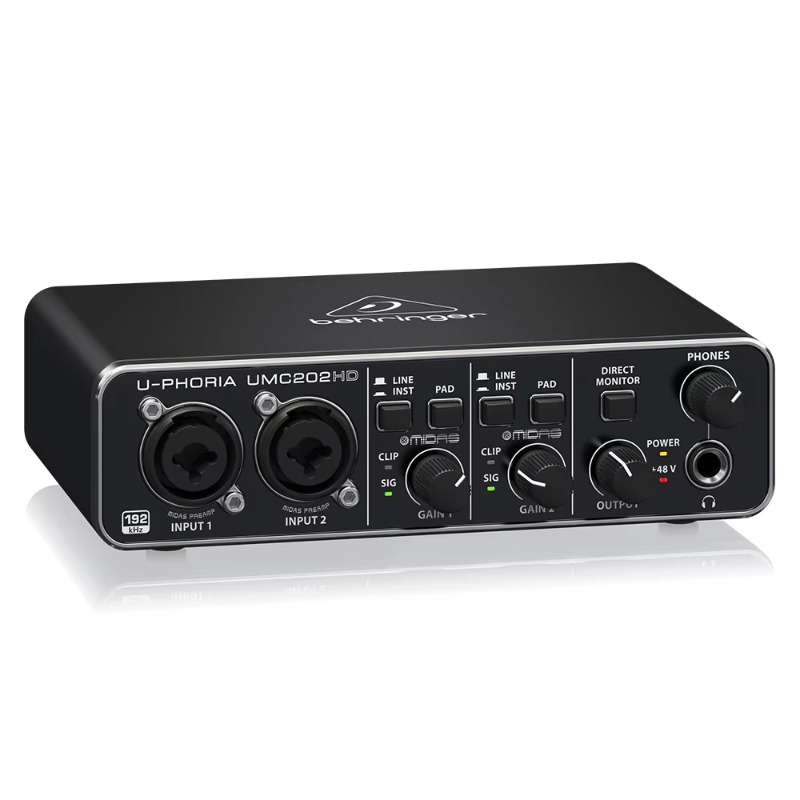 2026 Behringer U-Phoria UMC202 – обзор и цена Sound Card Usb