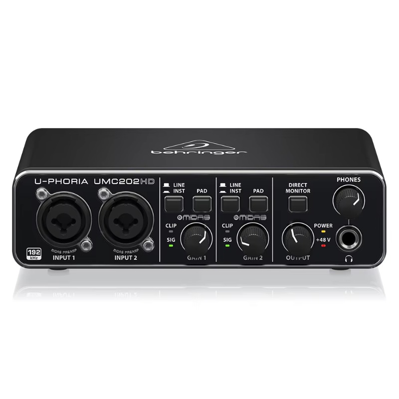 2026 Behringer U-Phoria UMC202 – обзор и цена Sound Card Usb