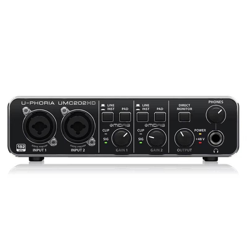 2026 Behringer U-Phoria UMC202 – обзор и цена Sound Card Usb